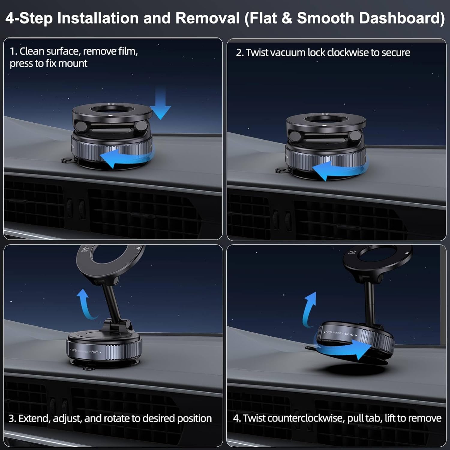 Magnetic Car Phone Holder for Magsafe