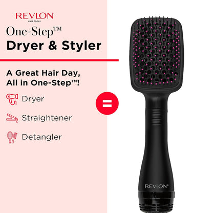 2-in-1 Hair Dryer Brush & Hot Air Styling Brush