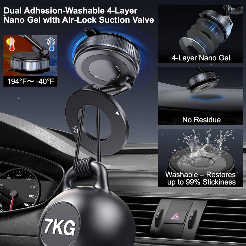 Magnetic Car Phone Holder for Magsafe