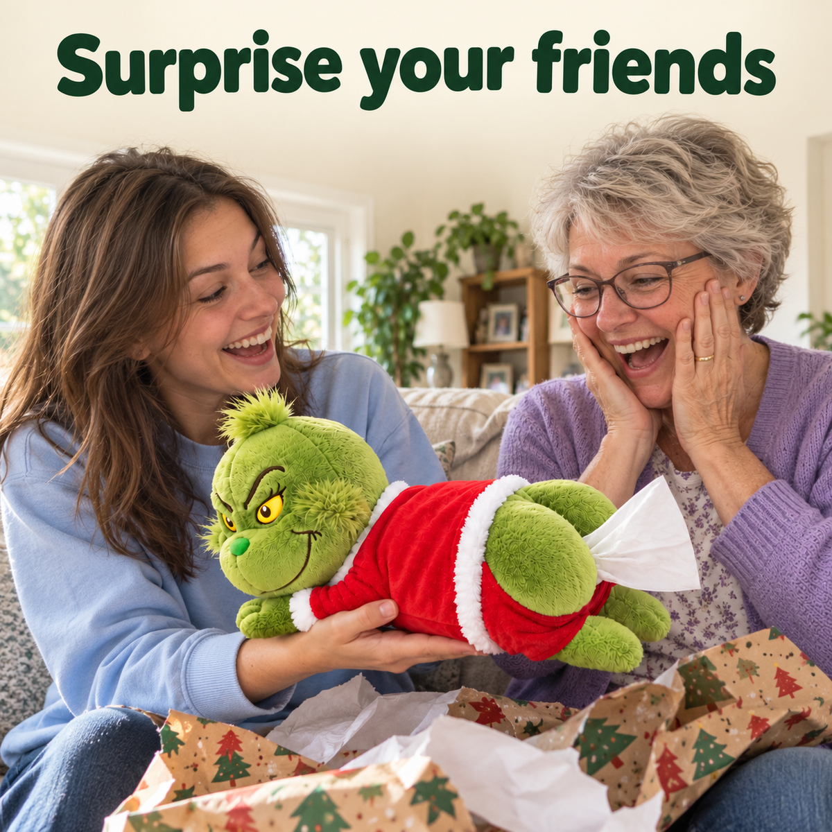 Merry Mischief Tissue Holder