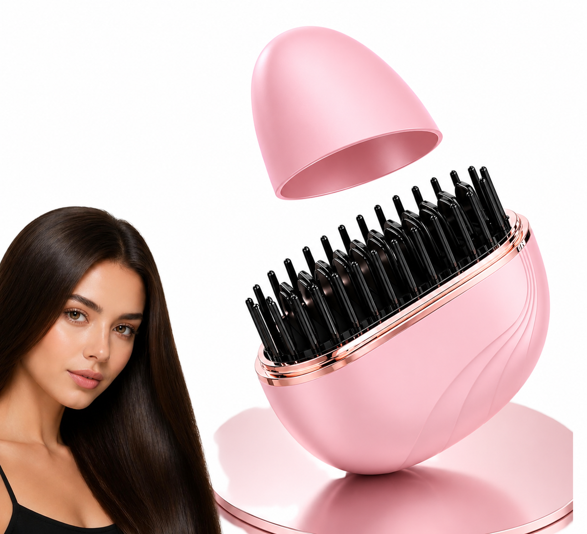 Portable Rechargeable Hair Straightening Comb