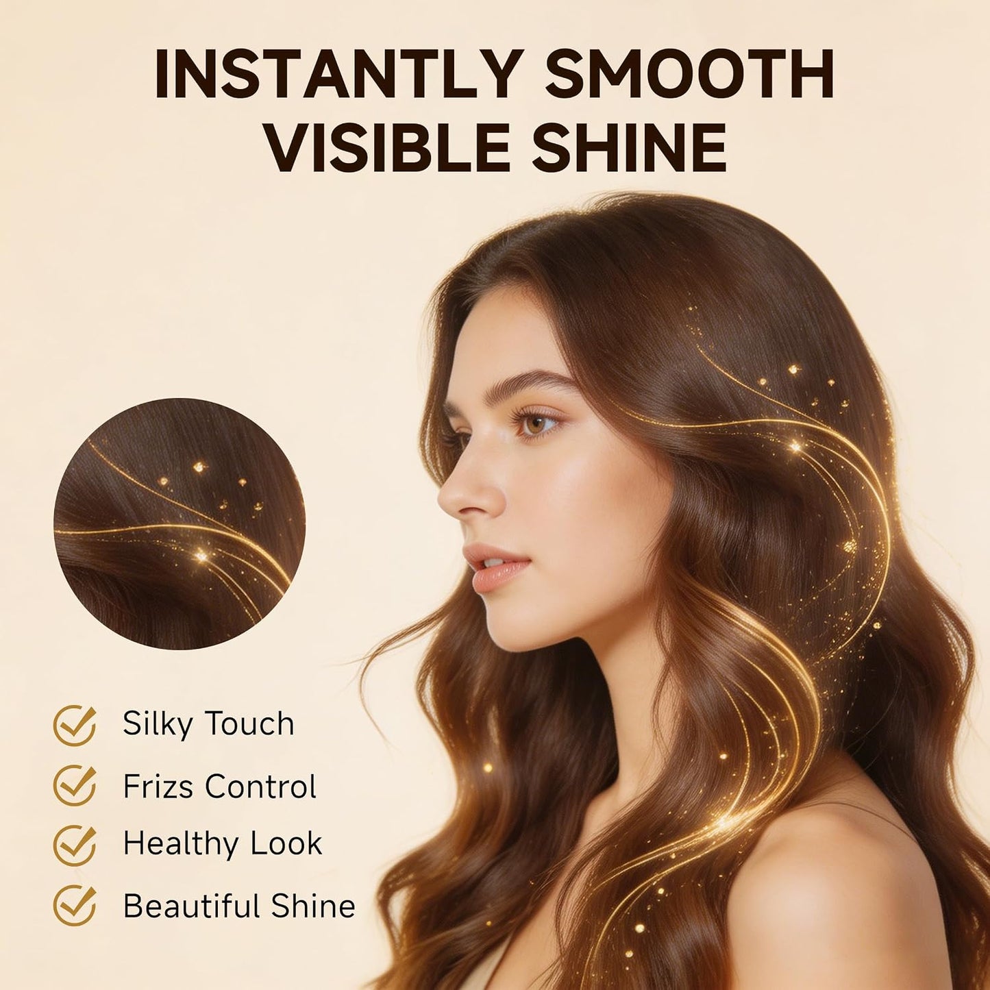 Argan Oil Anti-Frizz Hair Spray for Women