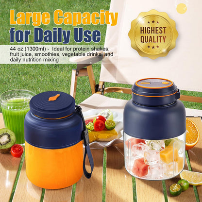 Rechargeable Portable Blender Cordless with 38 Blades
