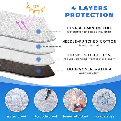 New Thickened Car Windscreen Cover for Winter