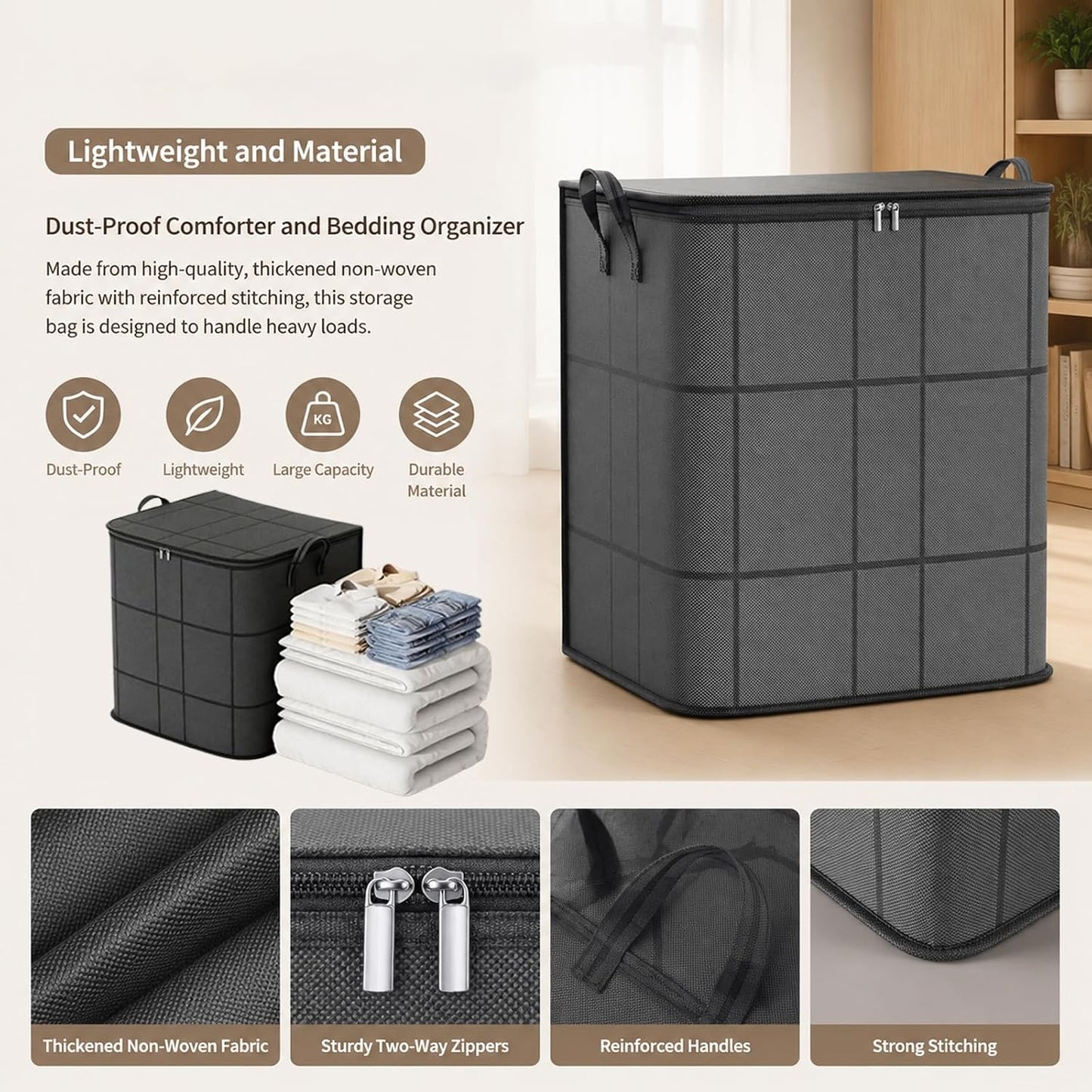 Spacious Moving Storage Bin – Large Capacity