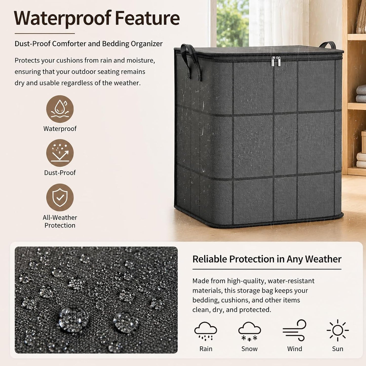 Spacious Moving Storage Bin – Large Capacity