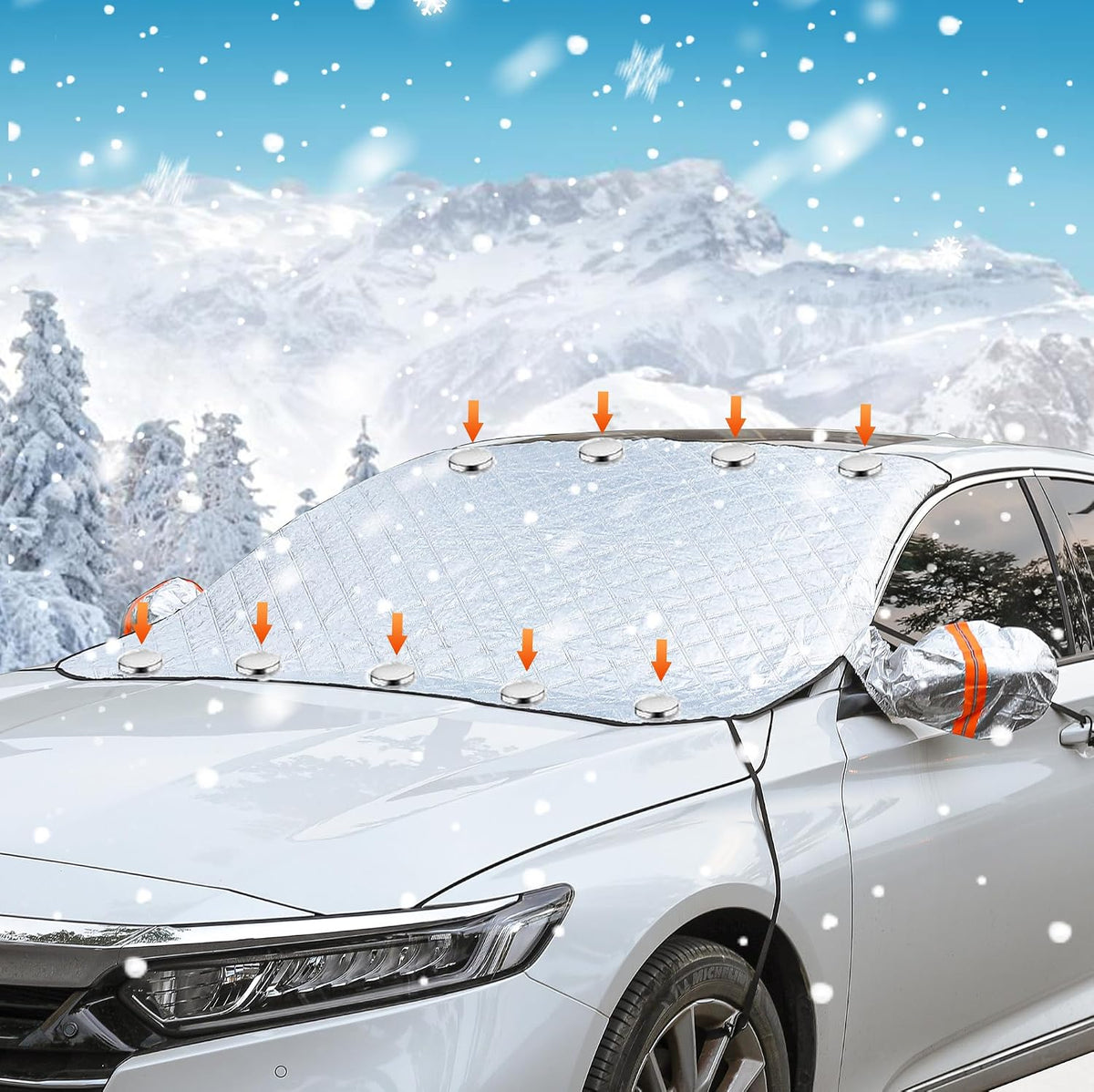New Thickened Car Windscreen Cover for Winter