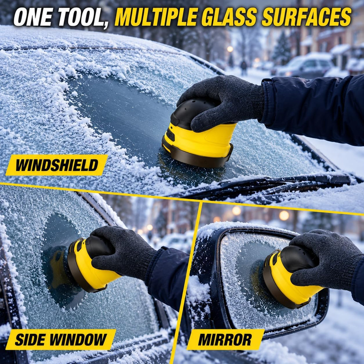 Electric Ice Scraper for Car Windshield