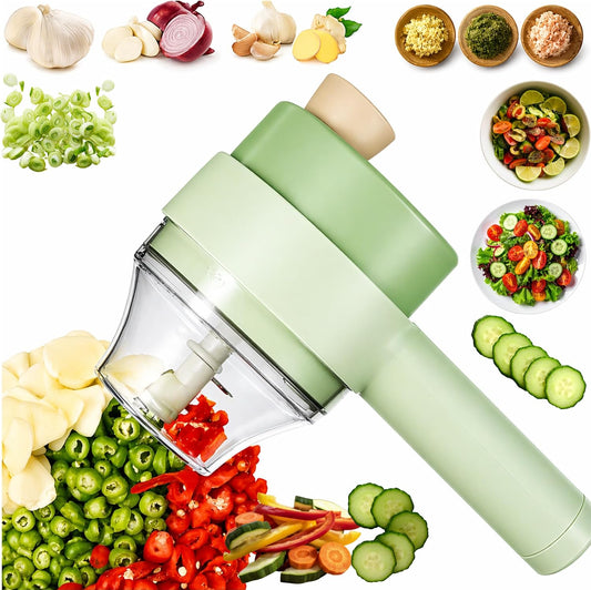 4 in 1 Electric Vegetable Chopper Set