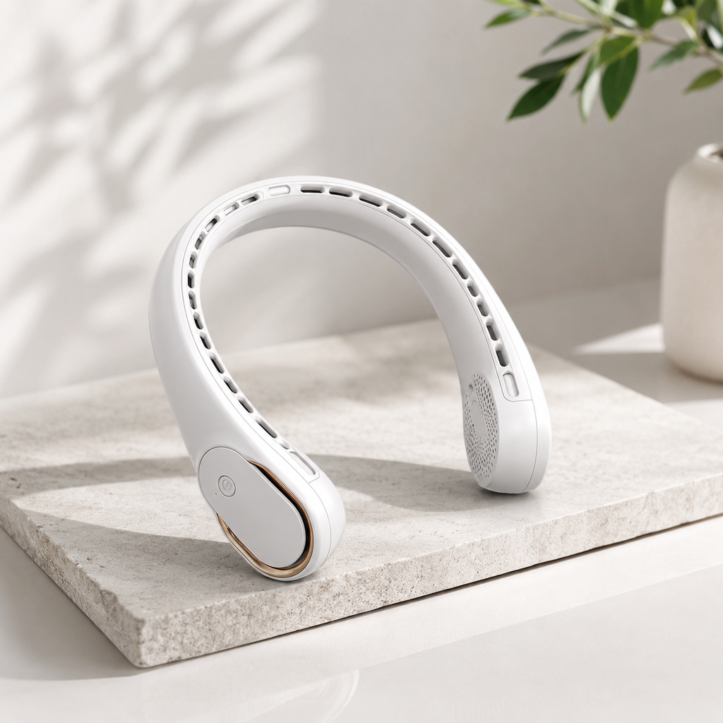 Portable Neck Fan - USB Rechargeable