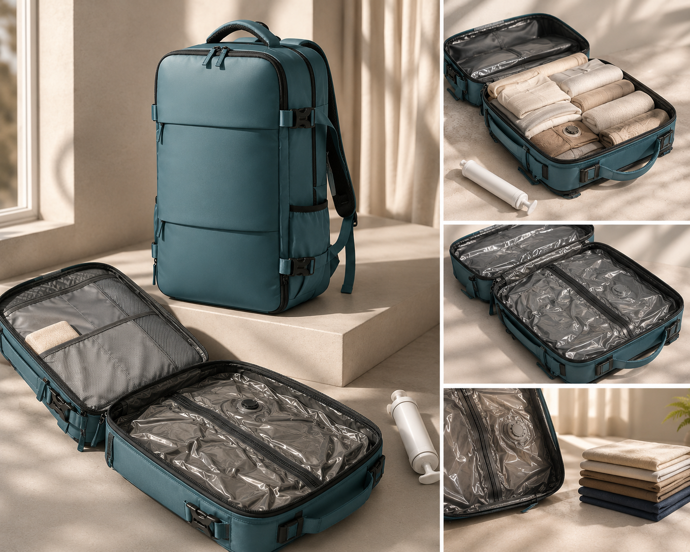 Vacuum Compression Backpack-Electric Pump