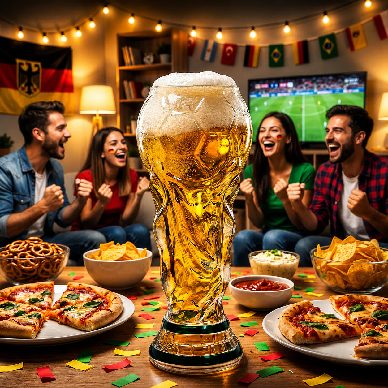 FIFA 2026 Trophy Beer Glass