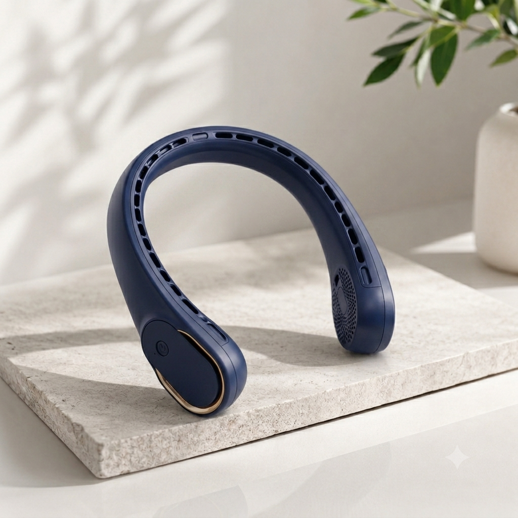 Portable Neck Fan - USB Rechargeable