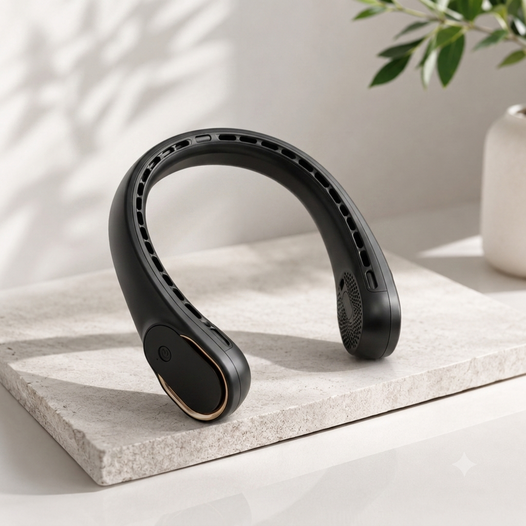 Portable Neck Fan - USB Rechargeable