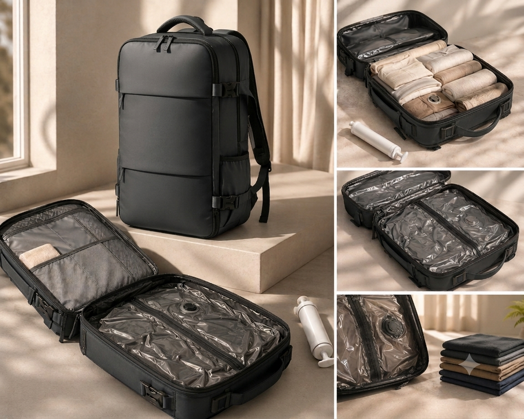 Vacuum Compression Backpack-Electric Pump