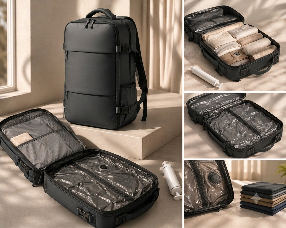 Vacuum Compression Backpack-Electric Pump