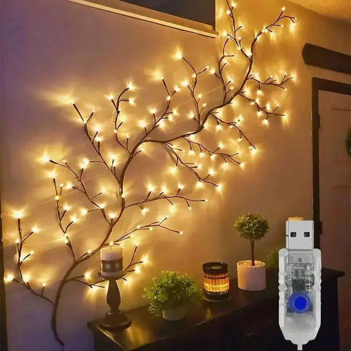 Enchanted Willow Vine Lights Tree For Christmas