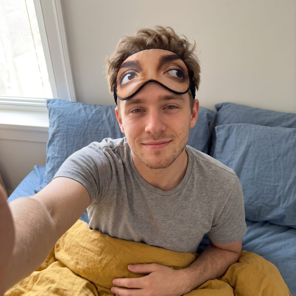 Funny sleeping mask