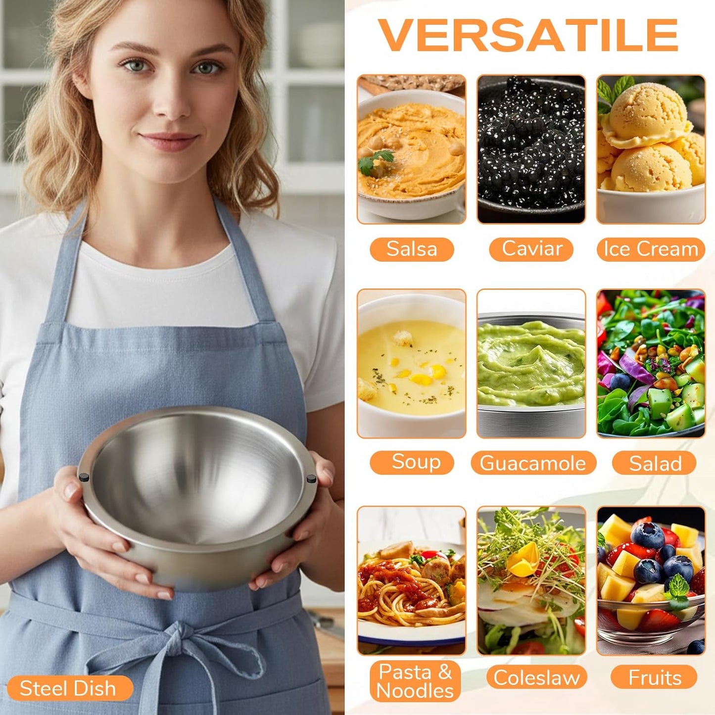 Stainless Steel Double Walled Insulated Bowl