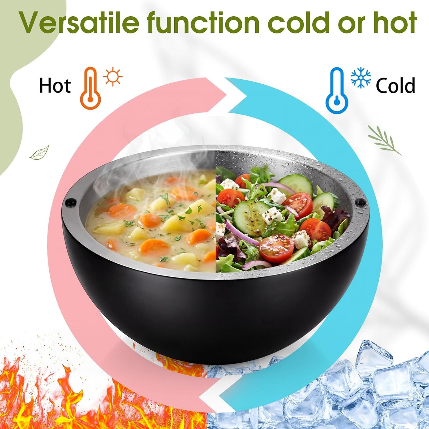 Stainless Steel Double Walled Insulated Bowl