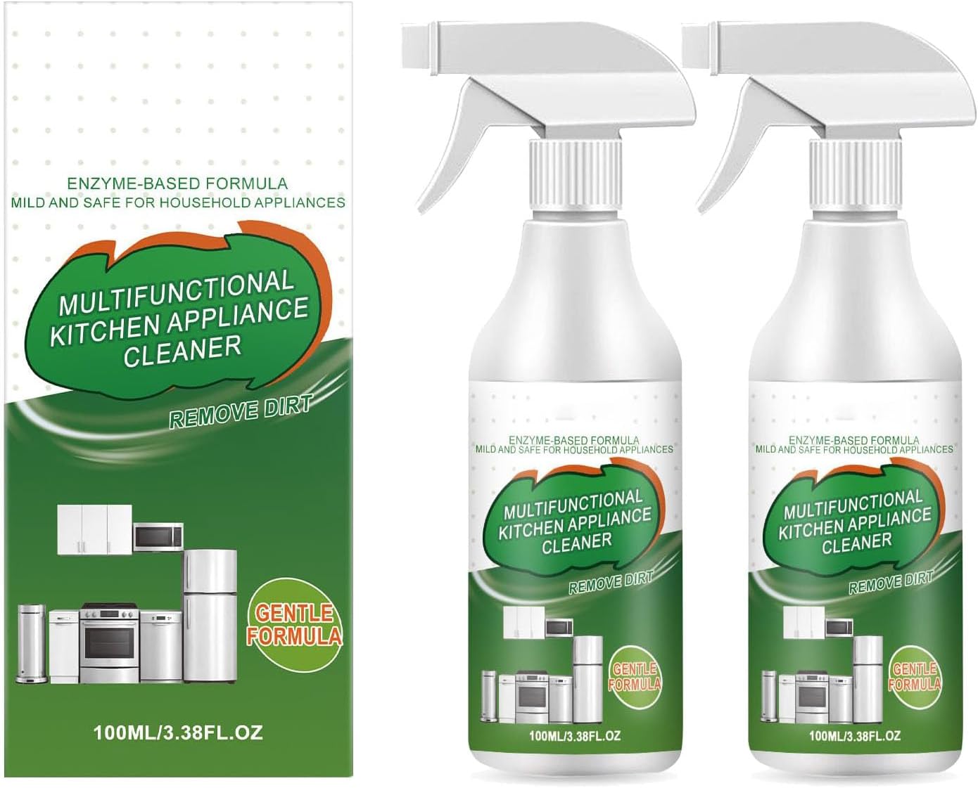 Enzyme Foam Kitchen Cleaner Spray
