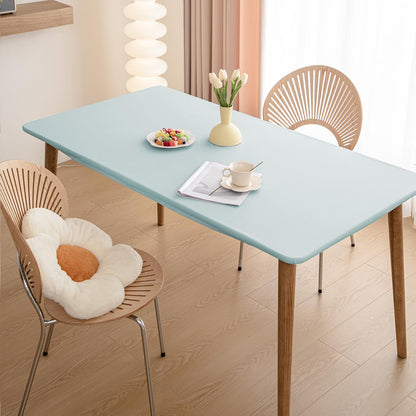 Waterproof Polyester Elastic Fitted Tablecloth