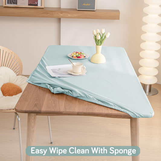 Waterproof Polyester Elastic Fitted Tablecloth