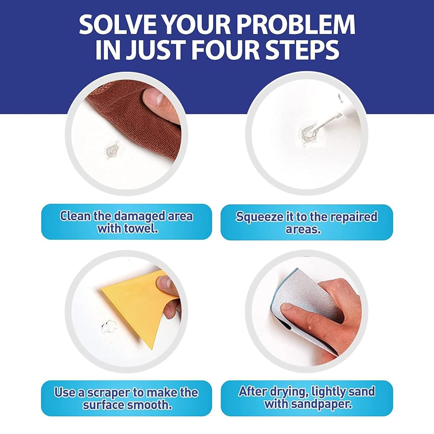 Wall Crack Repair Kit