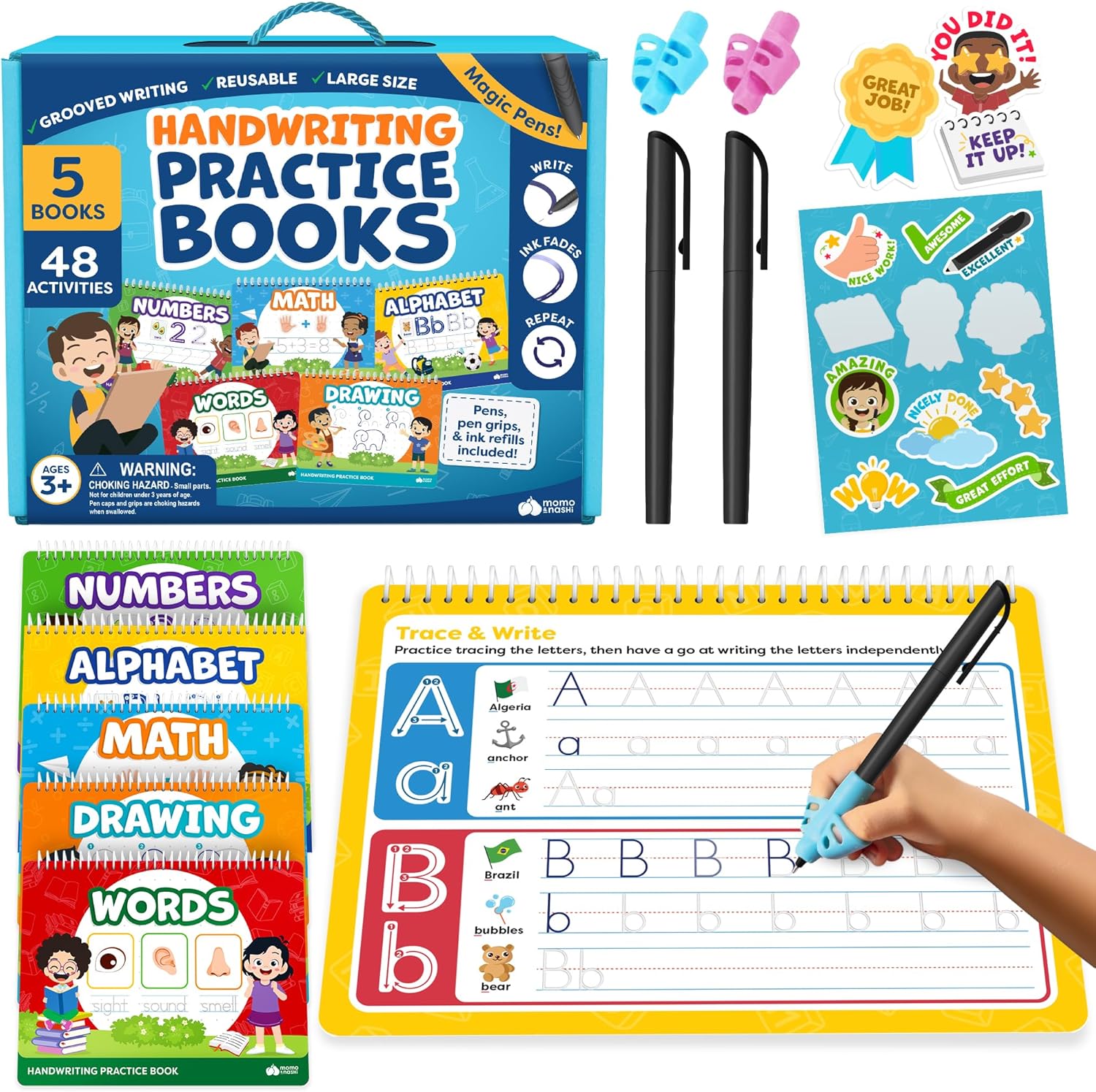 Magic Grooved Writing Practice for Kids