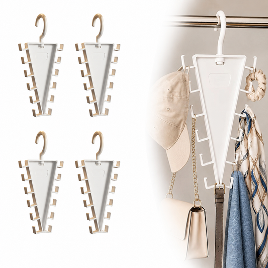 V Shaped Double-Sided Closet Organizer Hanger(4 Pcs)