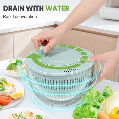 Multifunctional Vegetable Salad Dehydrator & Cutter