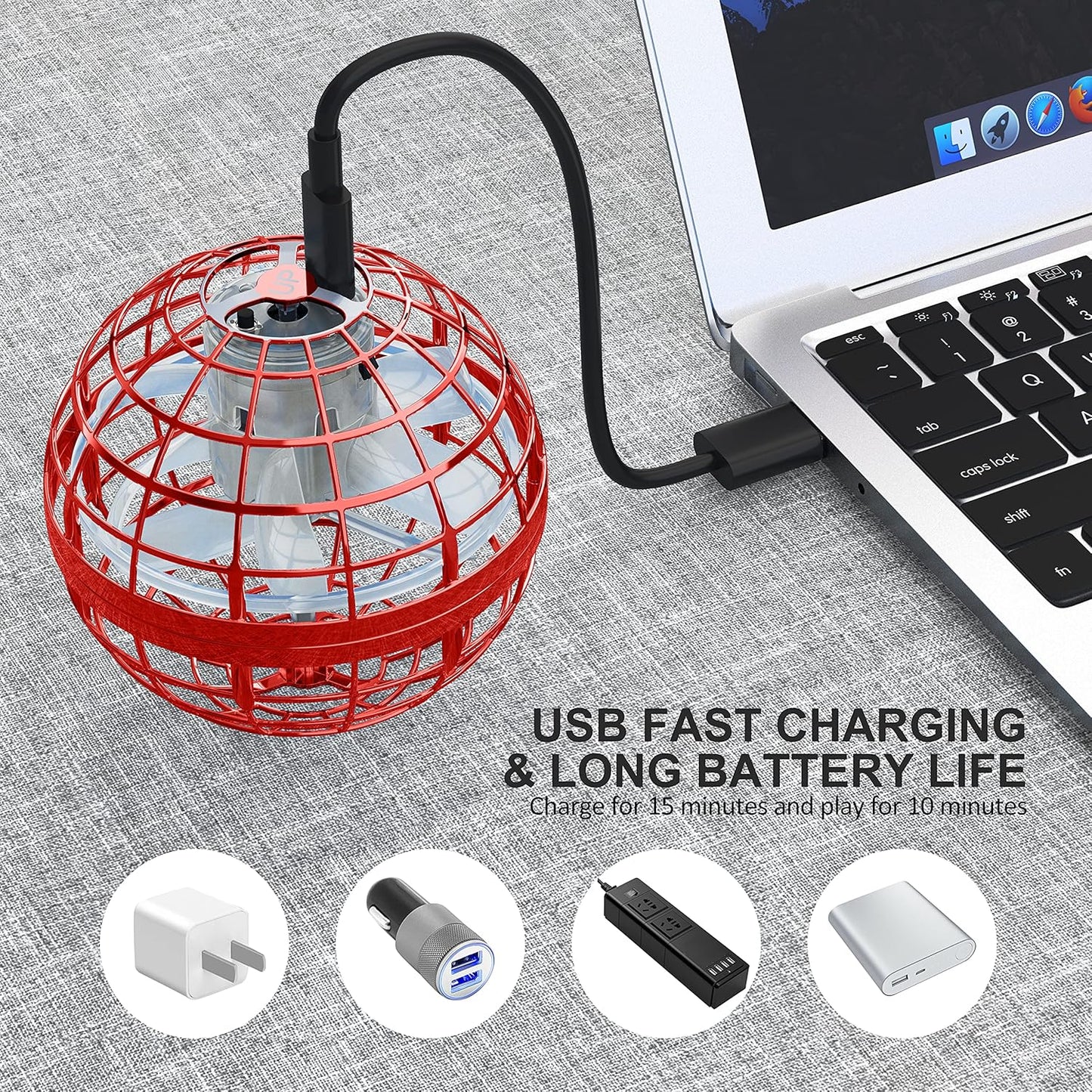 HINLEX - Flying Orb Ball Toy