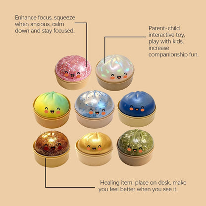 Glitter Dumpling Squishy