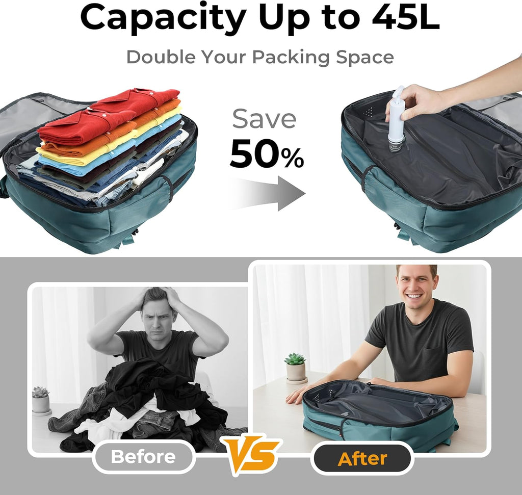 Vacuum Compression Backpack-Electric Pump