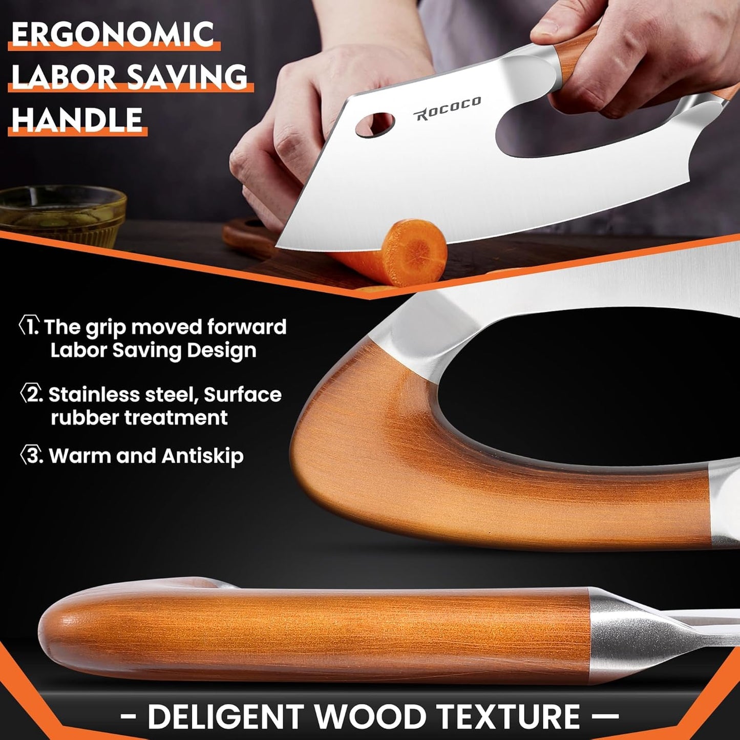 Multi-Purpose Kitchen Meat Cleaver Knife