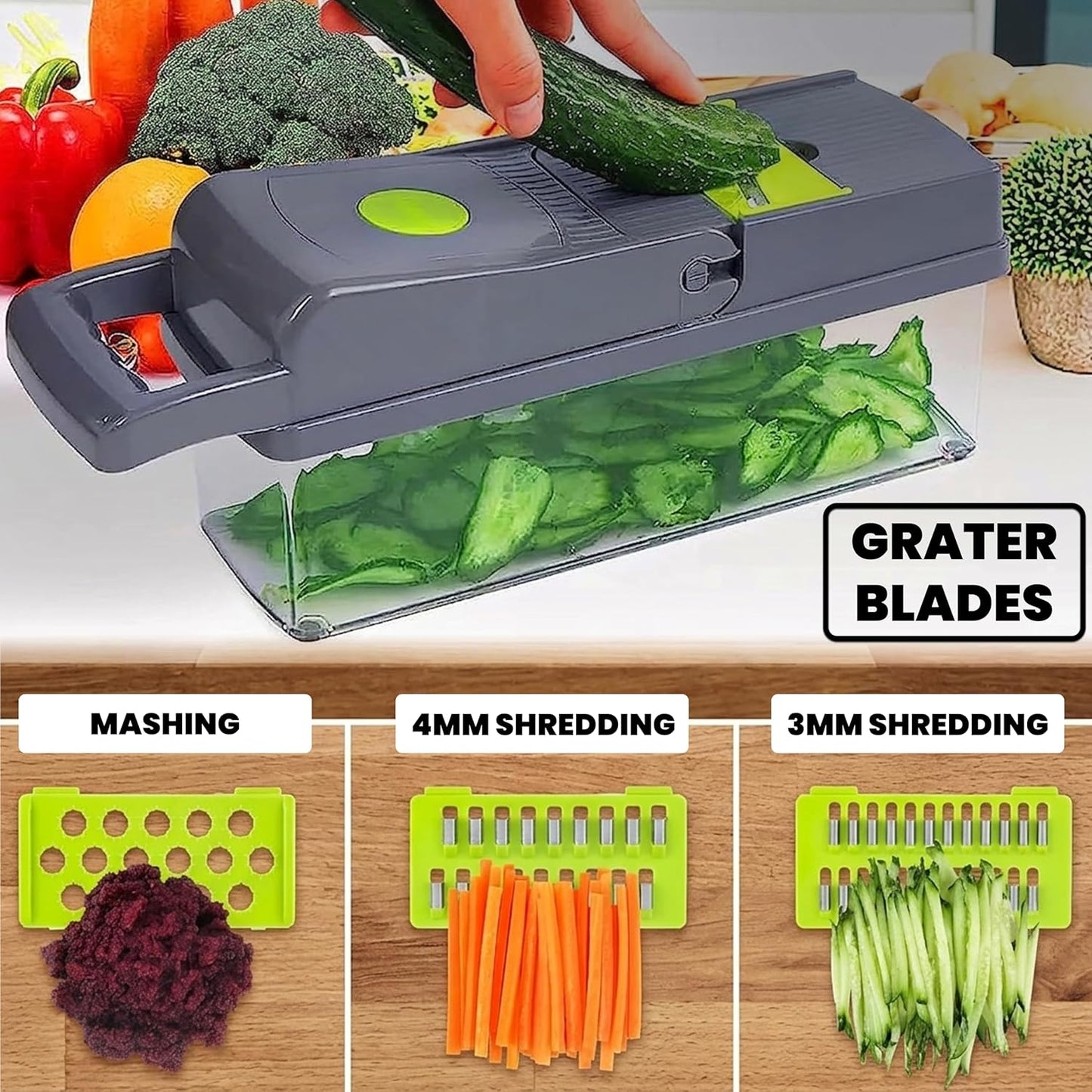 15 in 1- Multifunctional Vegetable Chopper