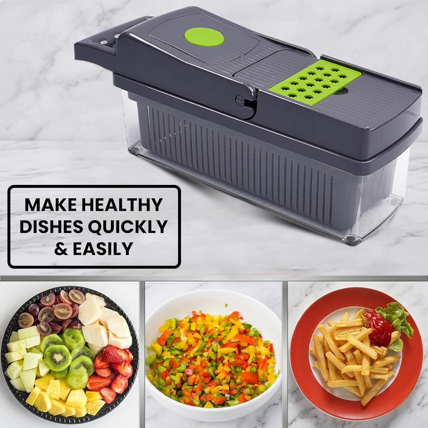 15 in 1- Multifunctional Vegetable Chopper