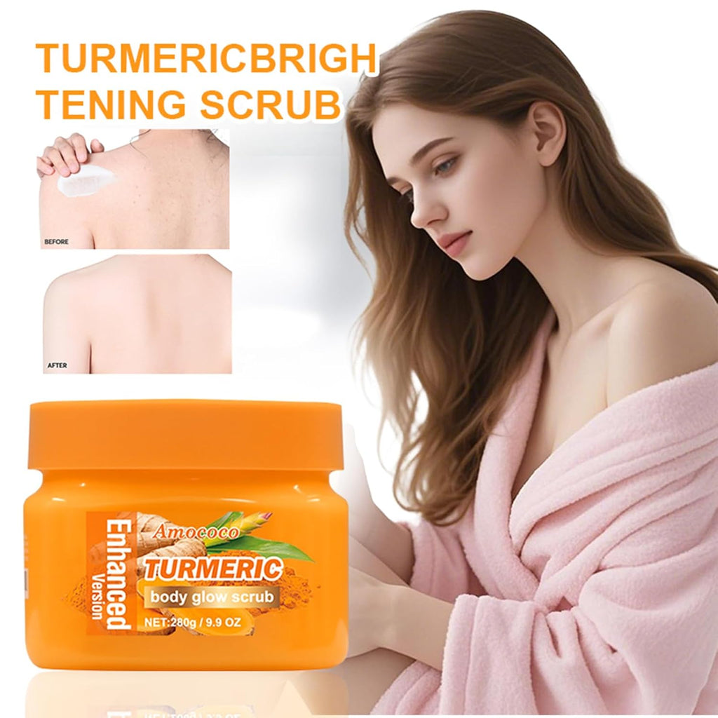 Turmeric Body Scrub, Cleanser for Dullness