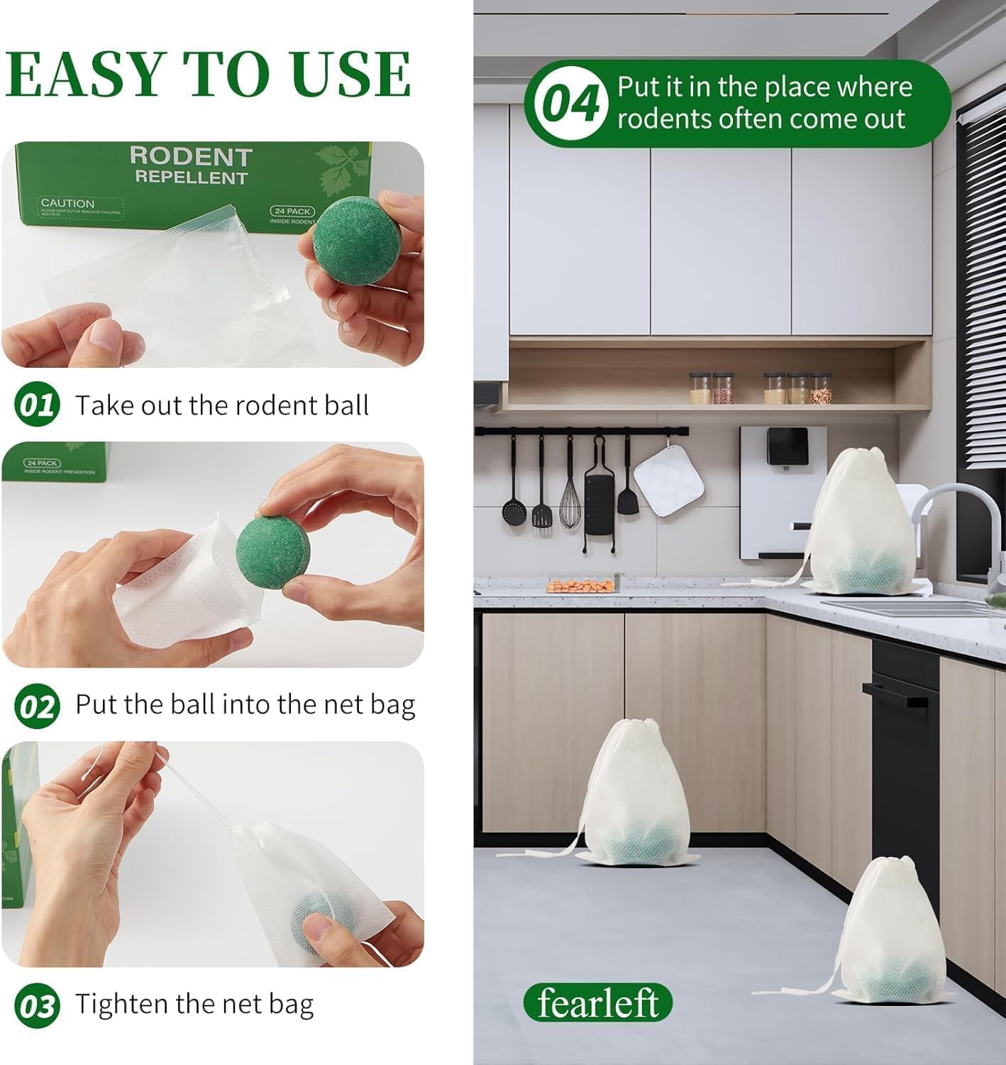 Ecofriendly Rat Repellent Pill (10 Piece)