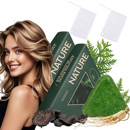Nature Triangle Shampoo Bar