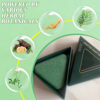 Nature Triangle Shampoo Bar