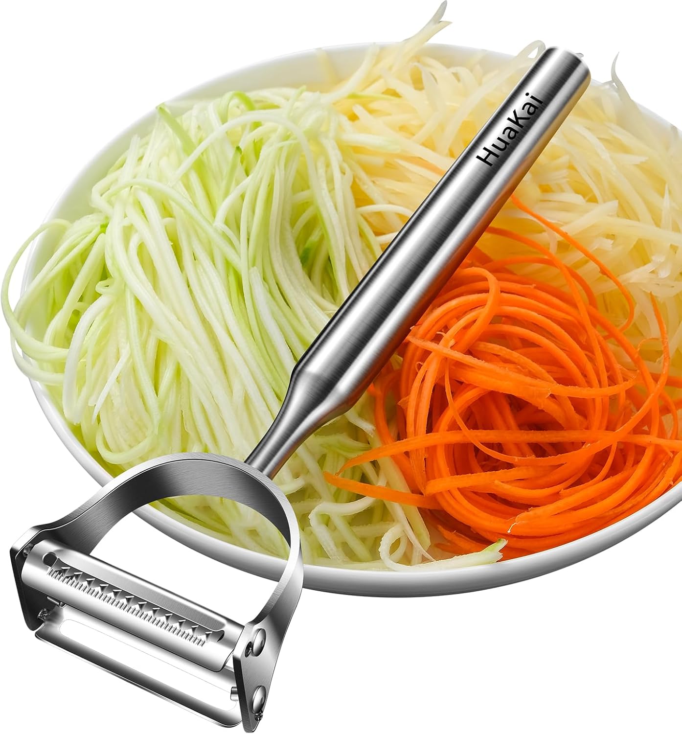 2-in-1 Stainless Steel Vegetable Peeler