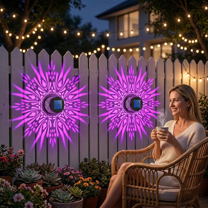 Retro Solar Outdoor Lantens (2 Pcs)