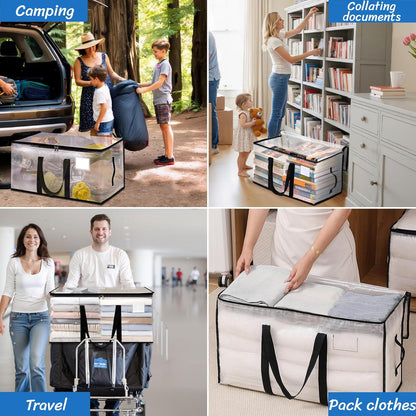 4-Pack Foldable Storage Boxes