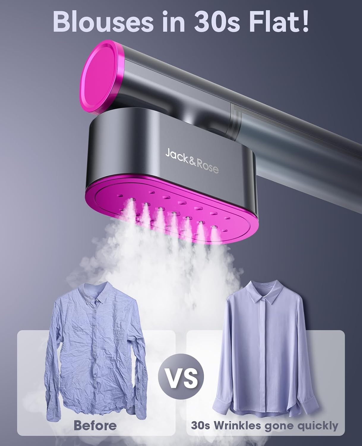 Portable Iron Travel Steamer for Clothes