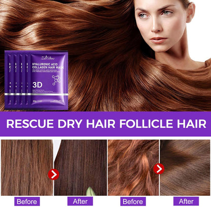 Hyaluronic Acid Portable Conditioner Hair Mask(3 Pack)