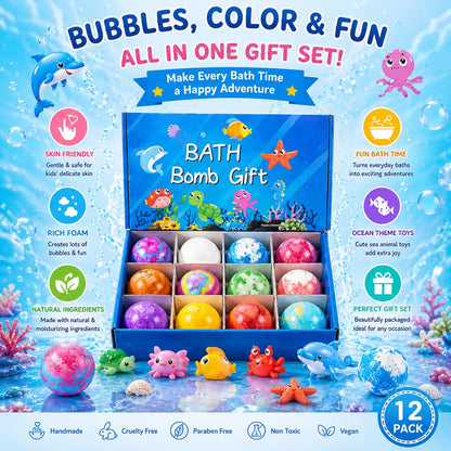 Bath Bomb with Surprise Gift Inside