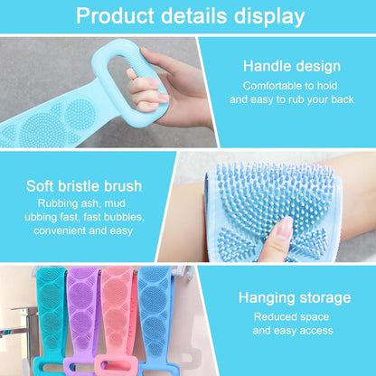 HINLEX -  Silicone Body Scrubber