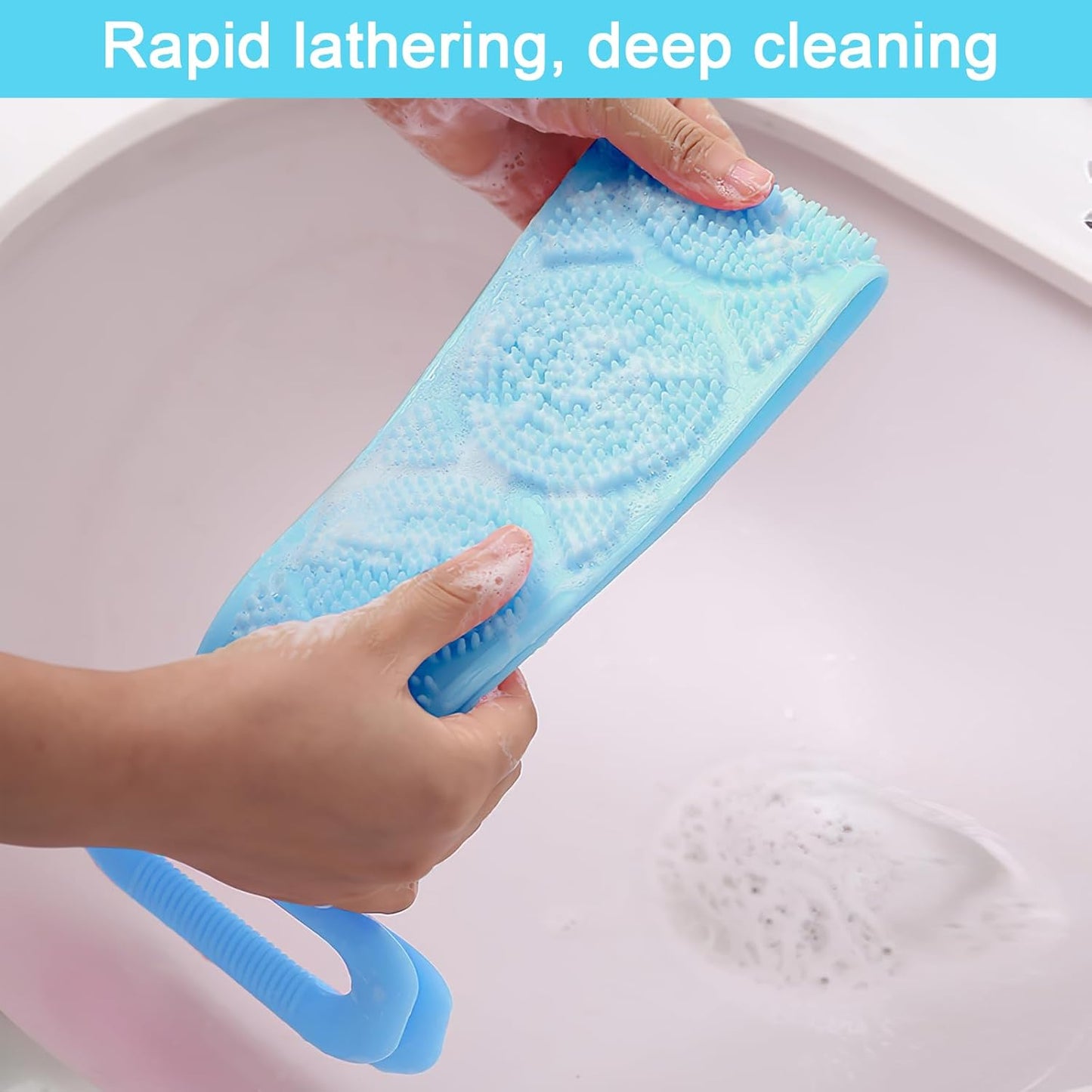 HINLEX -  Silicone Body Scrubber