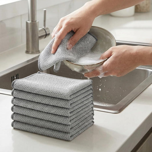 Non-Scratch Metal Dishcloths (10 Piece)